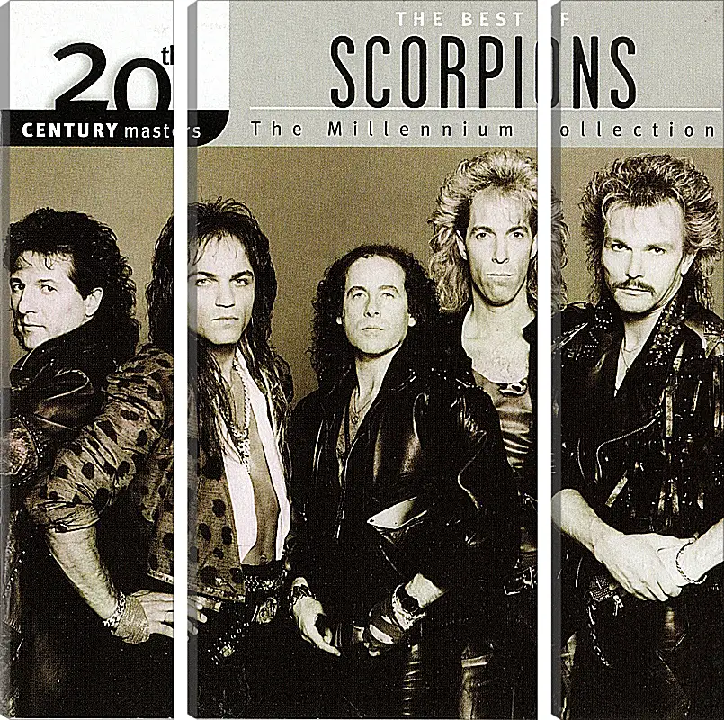 Модульная картина - Скорпионс. Scorpions