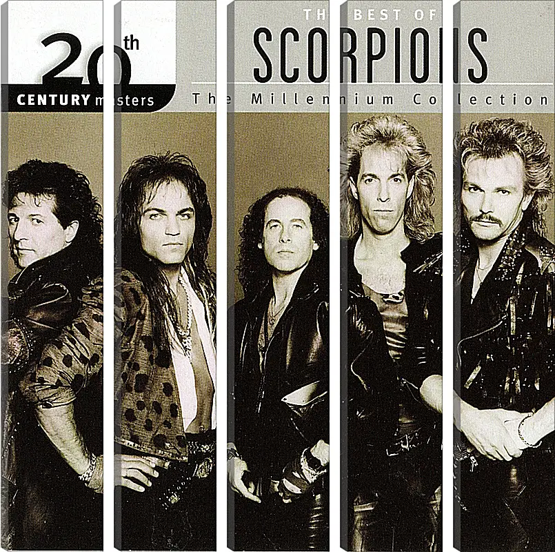 Модульная картина - Скорпионс. Scorpions