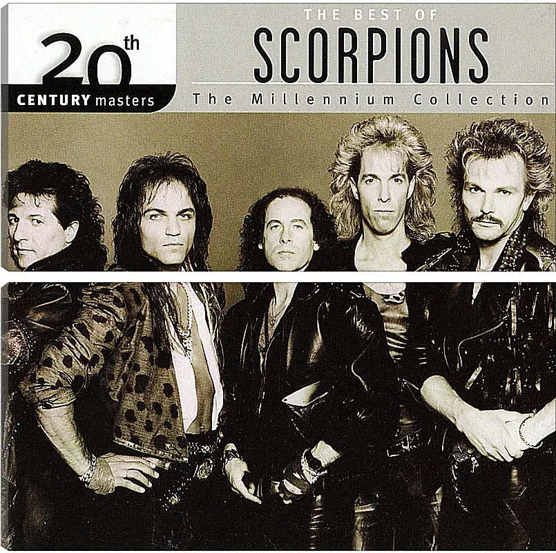 Модульная картина - Скорпионс. Scorpions