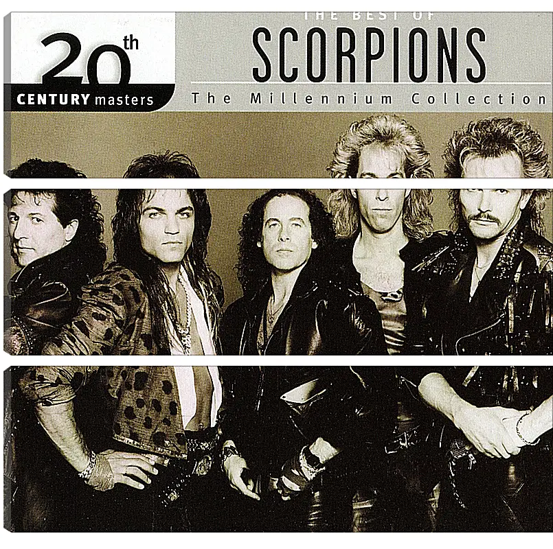 Модульная картина - Скорпионс. Scorpions