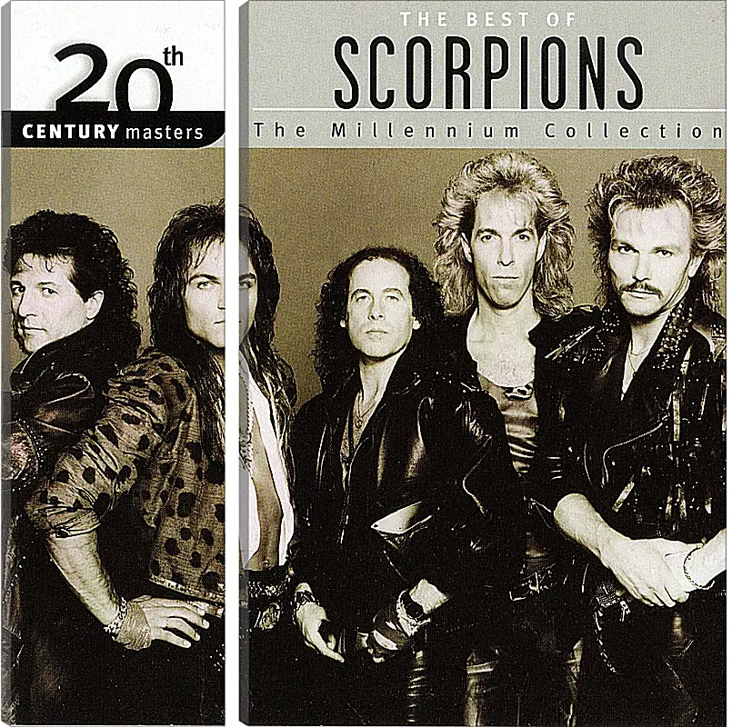 Модульная картина - Скорпионс. Scorpions