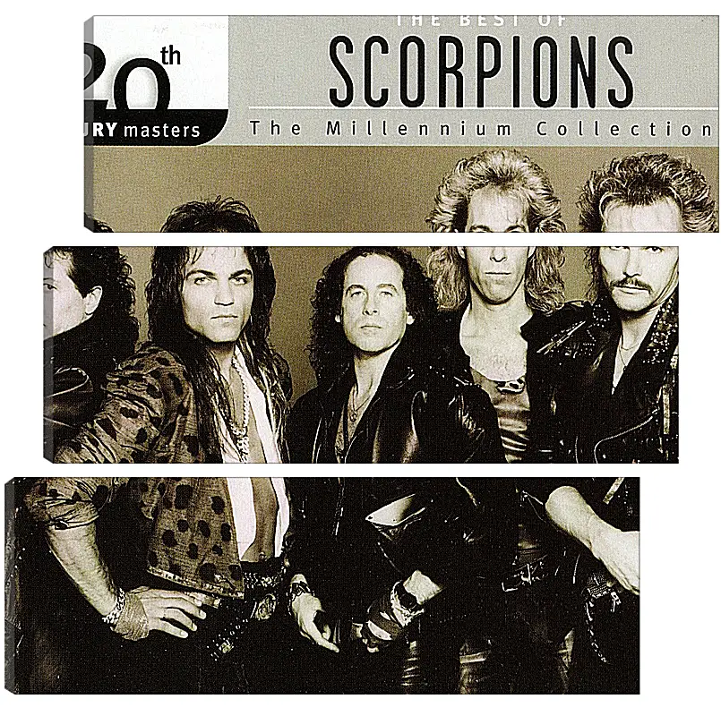 Модульная картина - Скорпионс. Scorpions