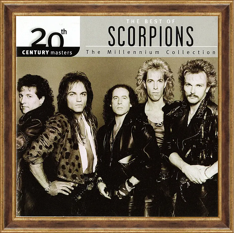 Картина в раме - Скорпионс. Scorpions