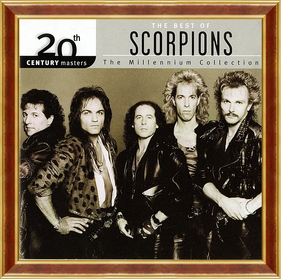 Картина в раме - Скорпионс. Scorpions