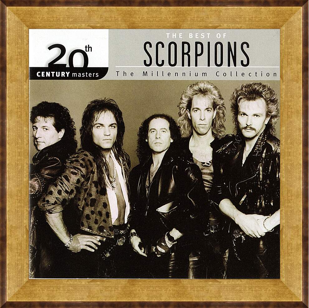 Картина в раме - Скорпионс. Scorpions