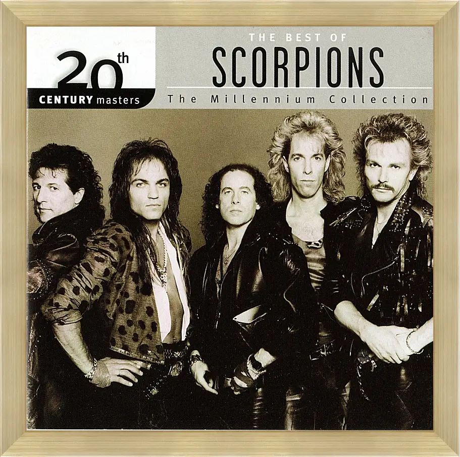 Картина в раме - Скорпионс. Scorpions