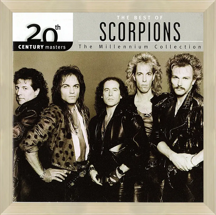 Картина в раме - Скорпионс. Scorpions