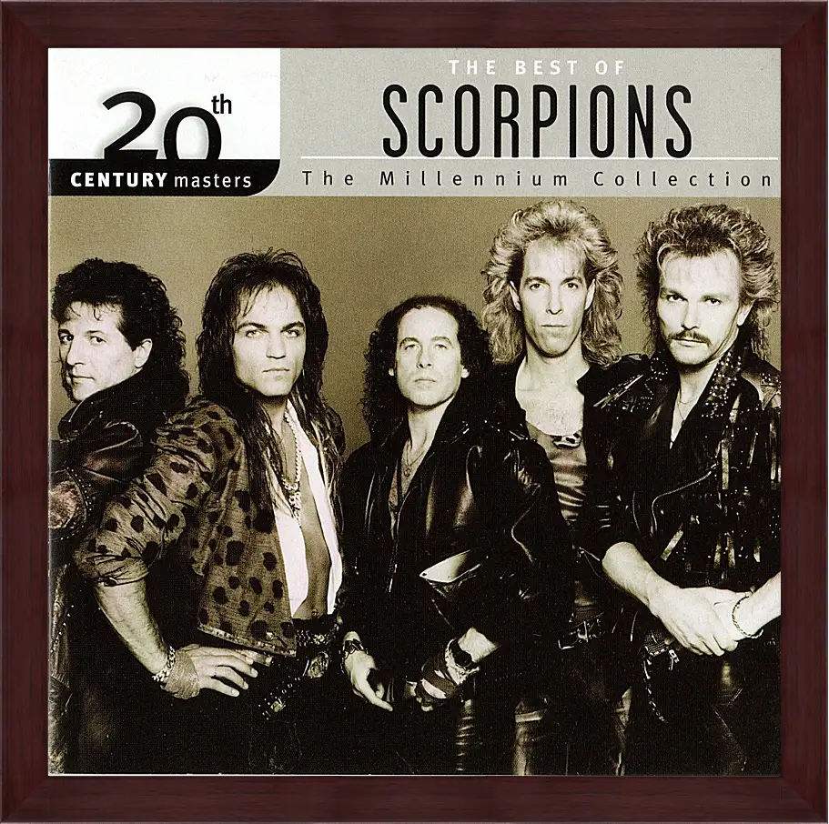 Картина в раме - Скорпионс. Scorpions