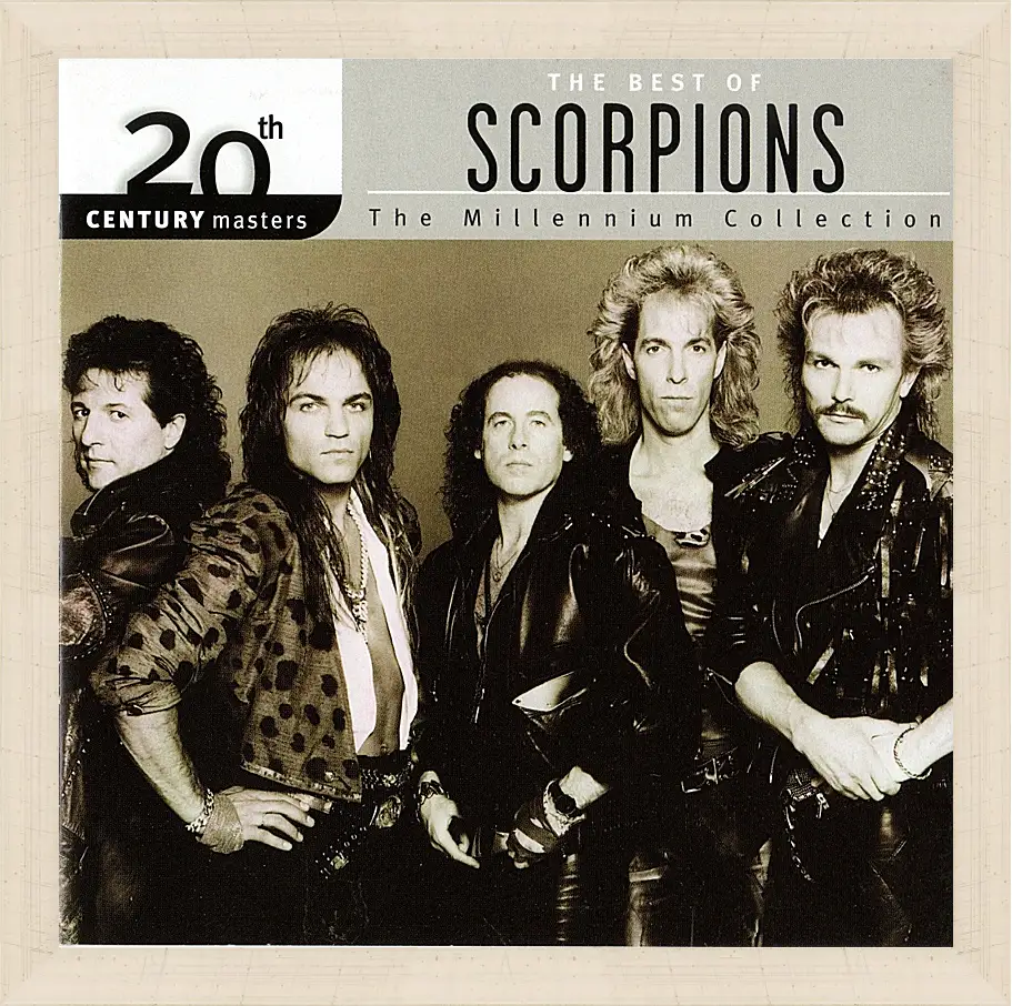 Картина в раме - Скорпионс. Scorpions