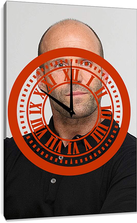 Часы картина - Джейсон Стэтхэм. Jason Statham