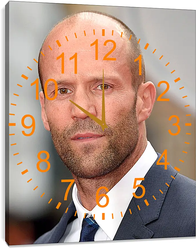 Часы картина - Джейсон Стэтхэм. Jason Statham