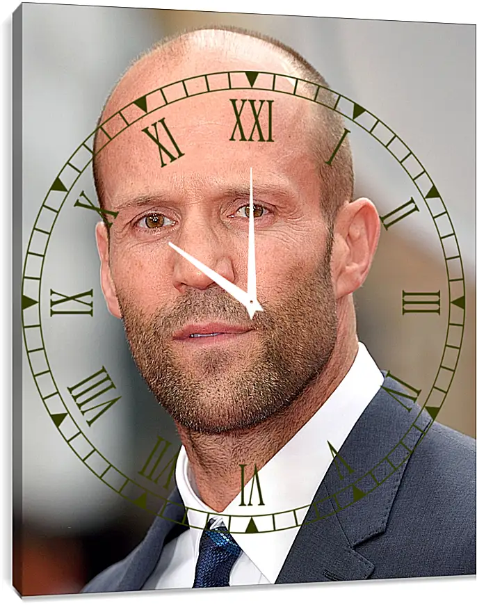 Часы картина - Джейсон Стэтхэм. Jason Statham