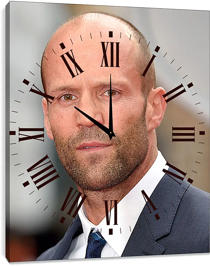 Часы картина - Джейсон Стэтхэм. Jason Statham