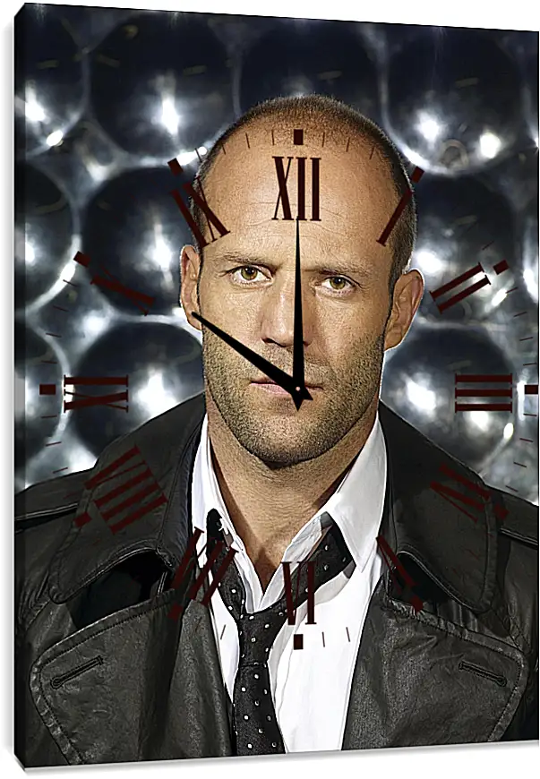 Часы картина - Джейсон Стэтхэм. Jason Statham