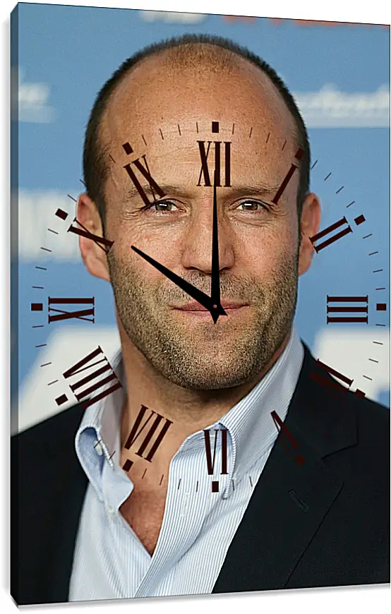 Часы картина - Джейсон Стэтхэм. Jason Statham