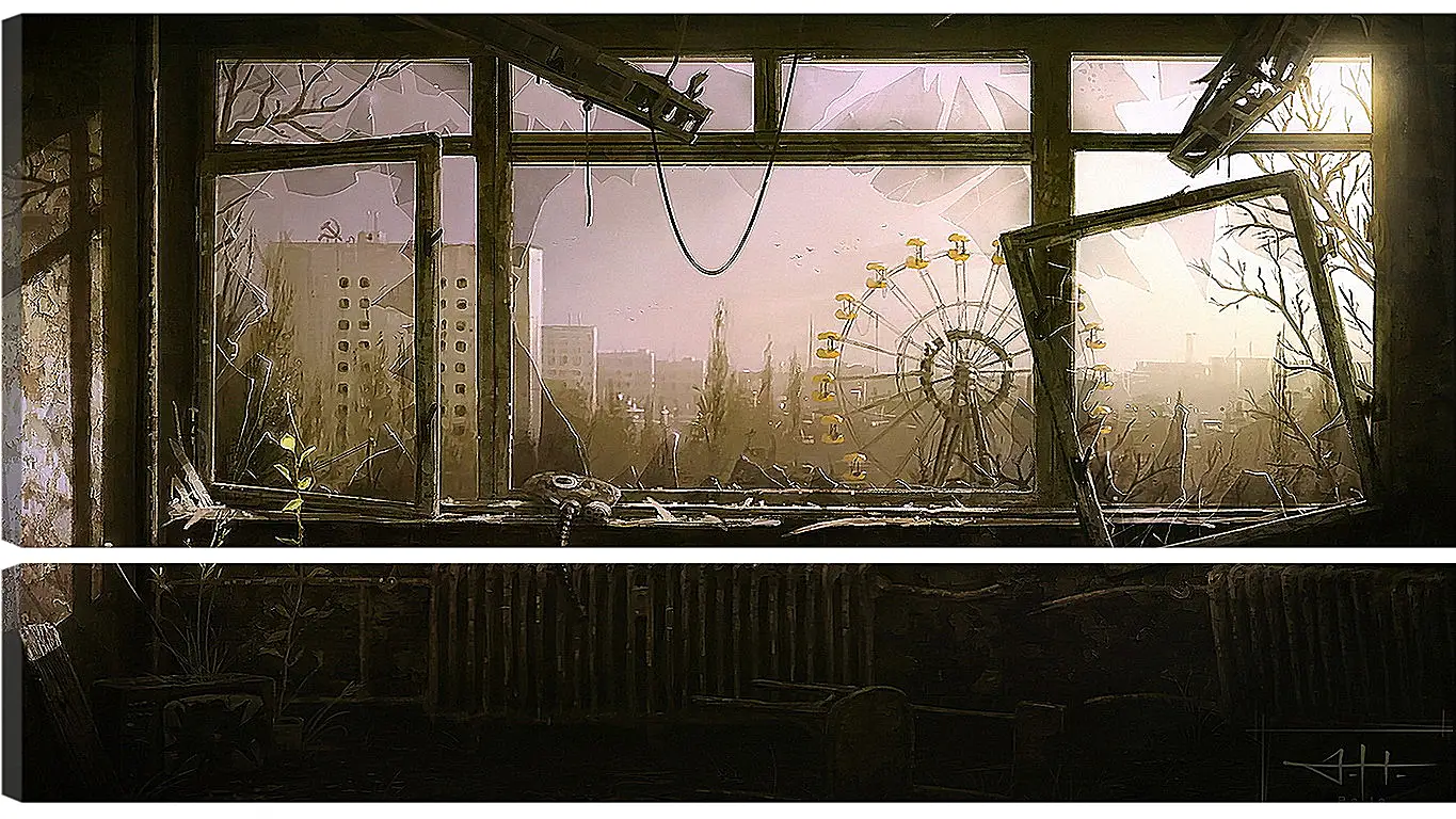 Модульная картина - Город