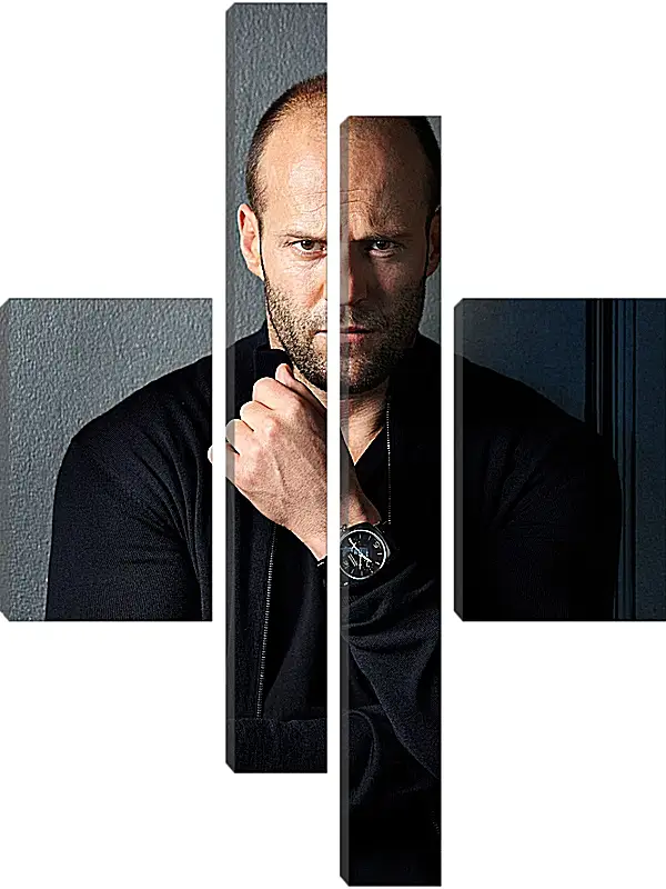 Модульная картина - Джейсон Стэтхэм. Jason Statham