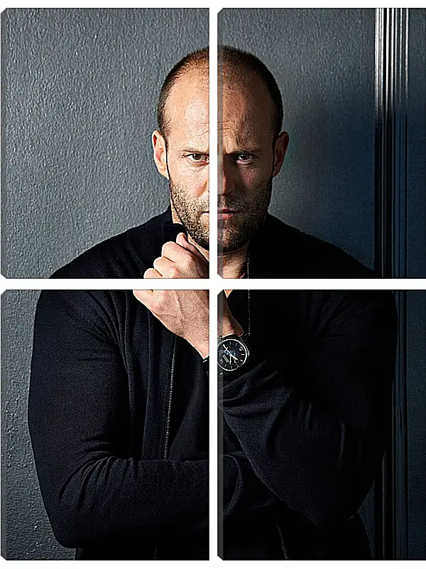 Модульная картина - Джейсон Стэтхэм. Jason Statham