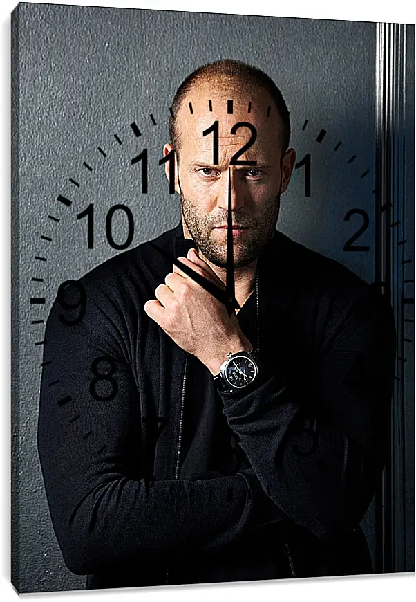 Часы картина - Джейсон Стэтхэм. Jason Statham