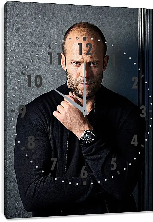 Часы картина - Джейсон Стэтхэм. Jason Statham