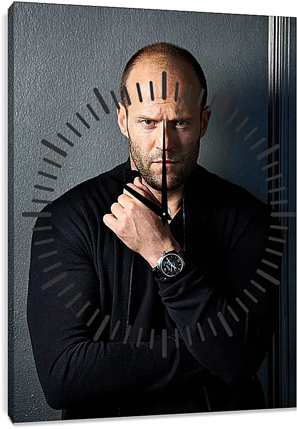 Часы картина - Джейсон Стэтхэм. Jason Statham