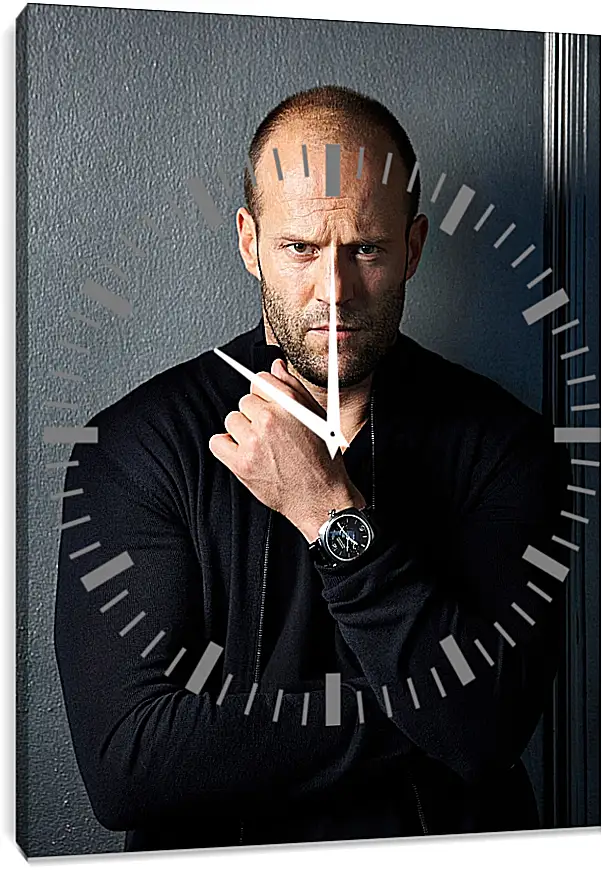 Часы картина - Джейсон Стэтхэм. Jason Statham