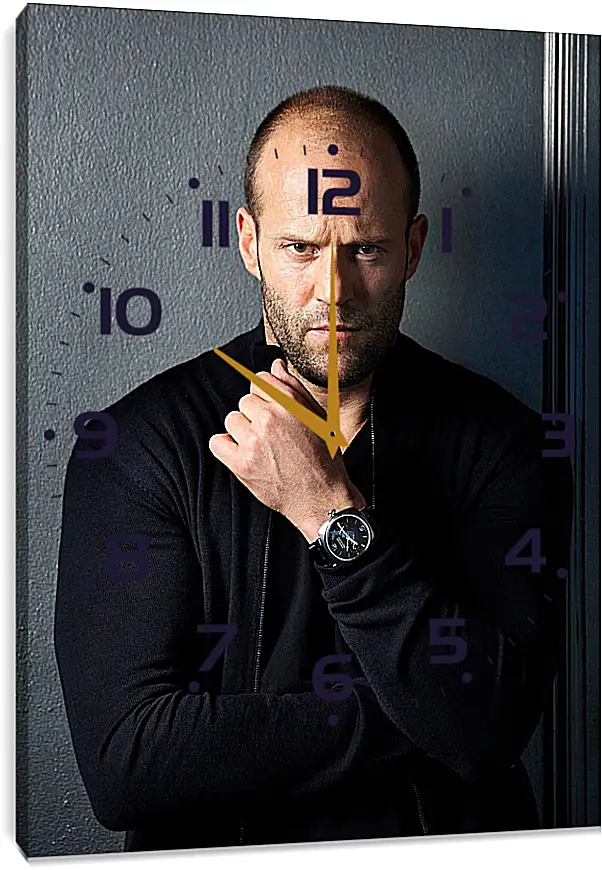 Часы картина - Джейсон Стэтхэм. Jason Statham