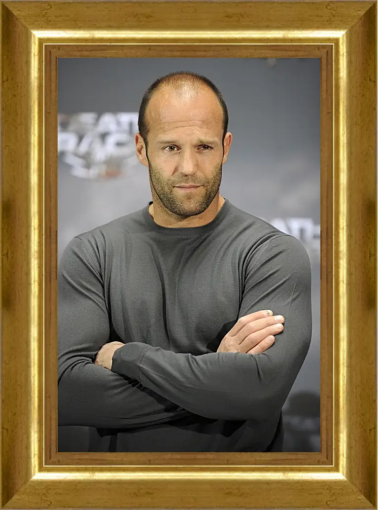 Картина в раме - Джейсон Стэтхэм. Jason Statham