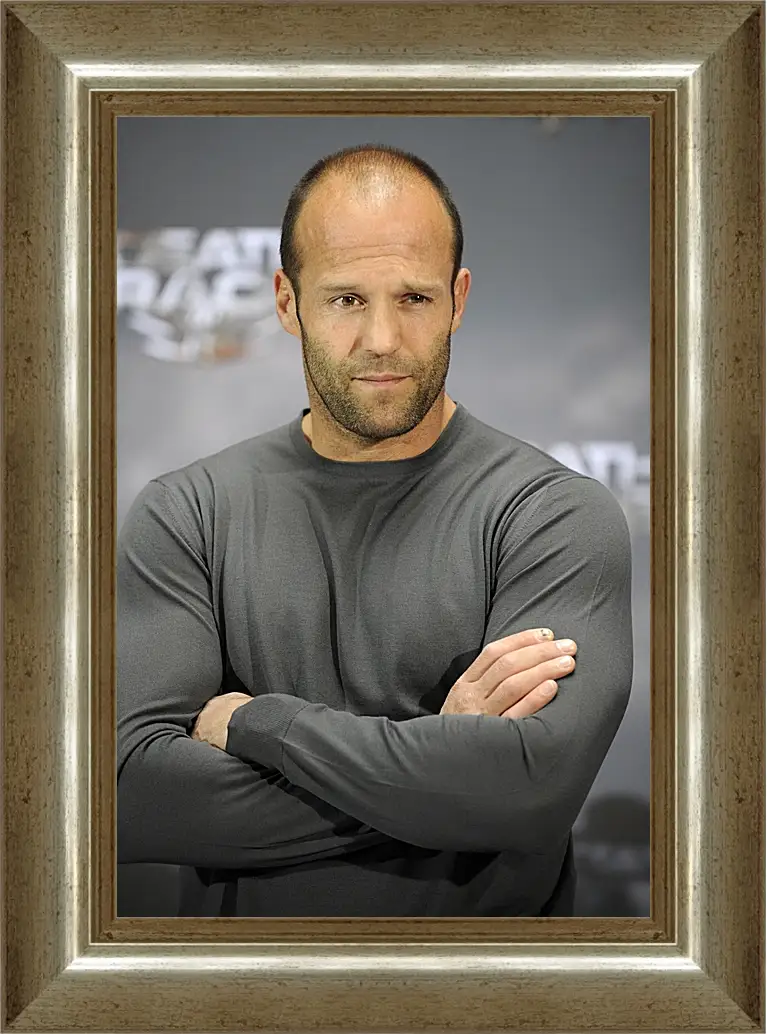 Картина в раме - Джейсон Стэтхэм. Jason Statham