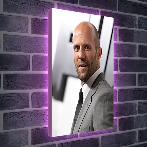 Лайтбокс световая панель - Джейсон Стэтхэм. Jason Statham