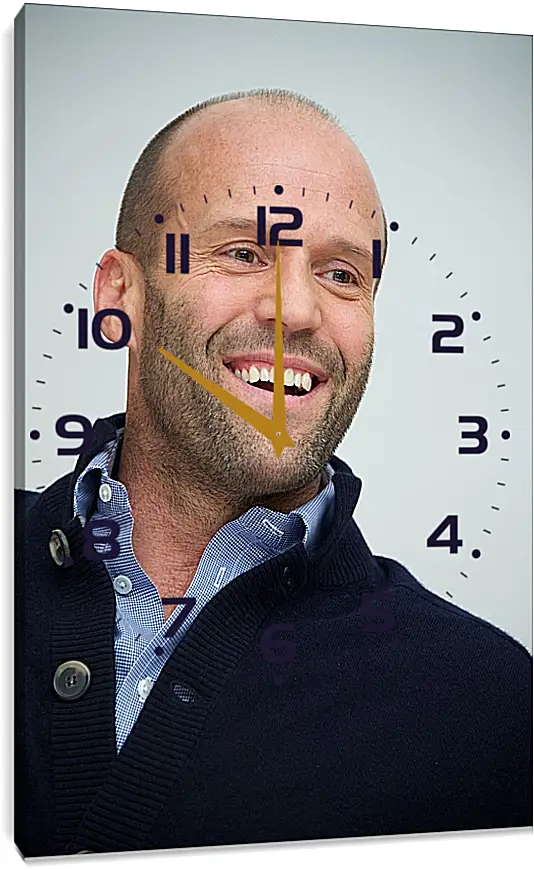 Часы картина - Джейсон Стэтхэм. Jason Statham