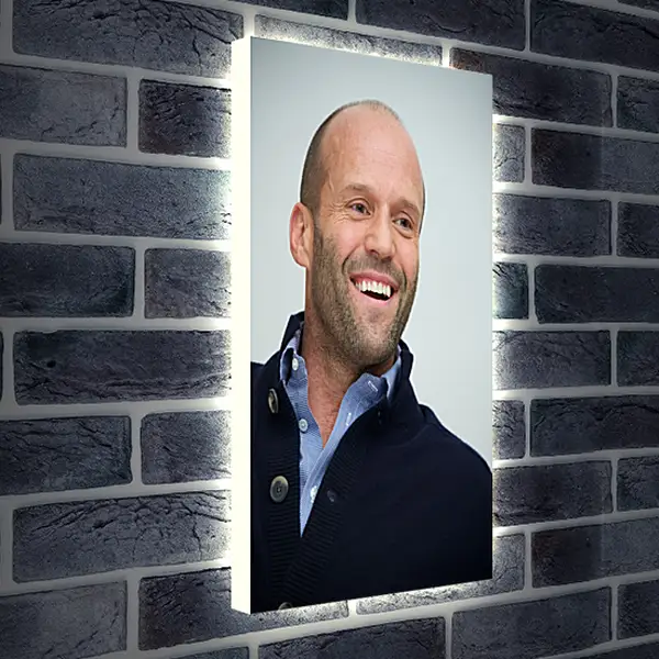 Лайтбокс световая панель - Джейсон Стэтхэм. Jason Statham