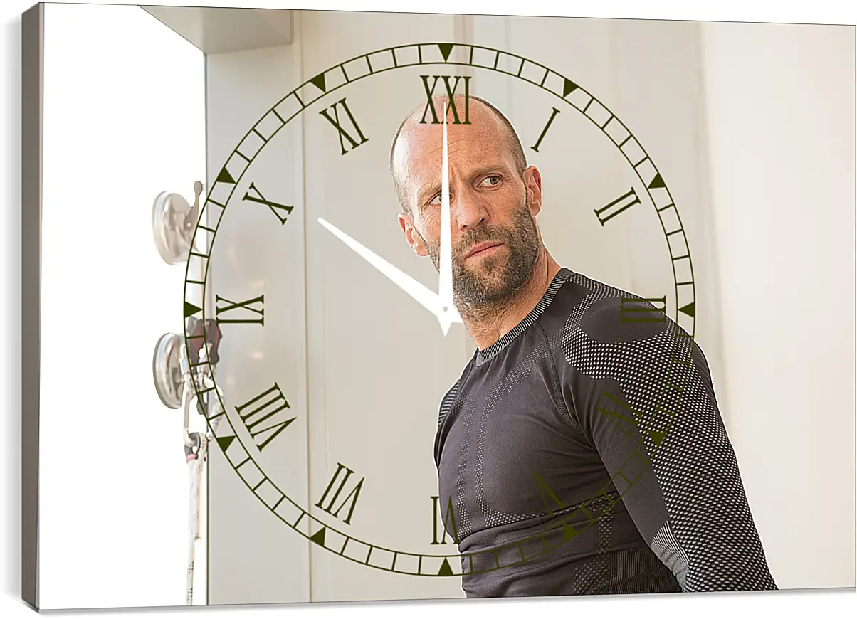 Часы картина - Джейсон Стэтхэм. Jason Statham