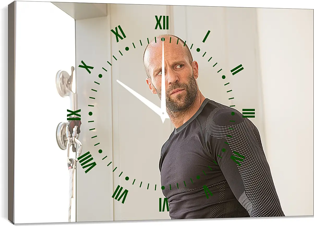 Часы картина - Джейсон Стэтхэм. Jason Statham