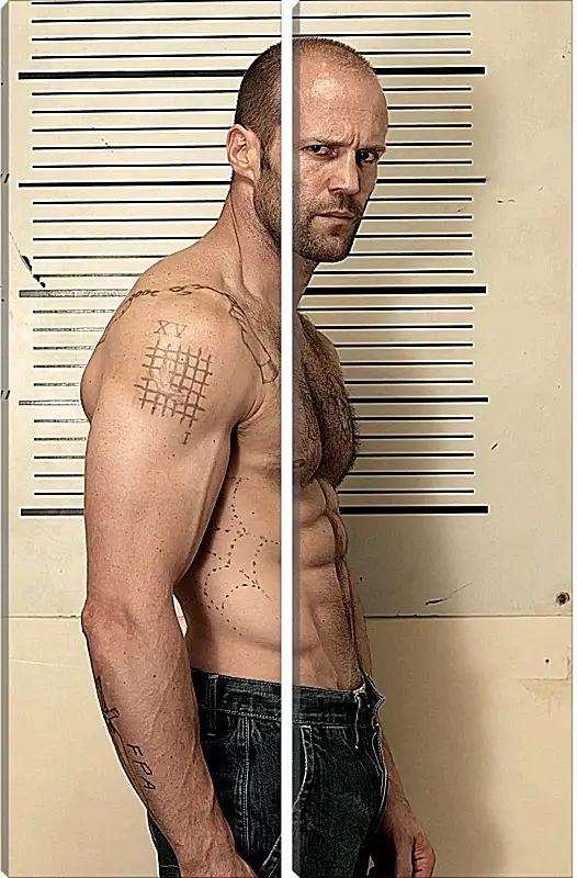 Модульная картина - Джейсон Стэтхэм. Jason Statham