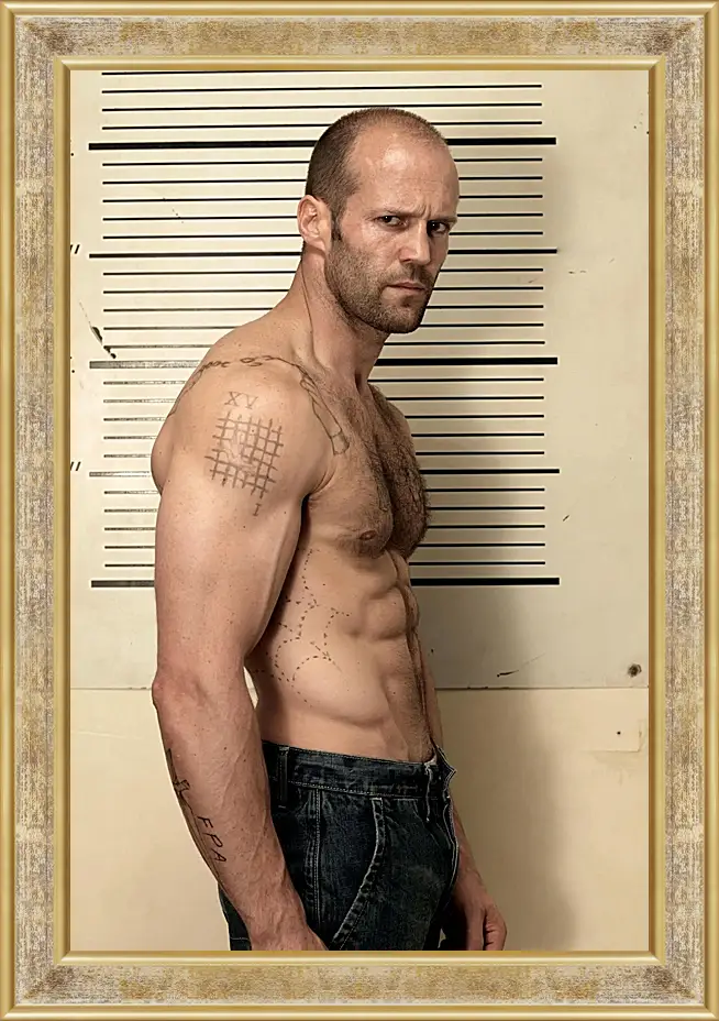 Картина в раме - Джейсон Стэтхэм. Jason Statham