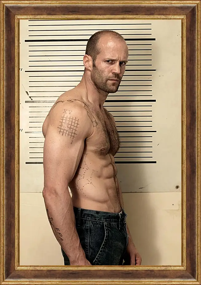 Картина в раме - Джейсон Стэтхэм. Jason Statham