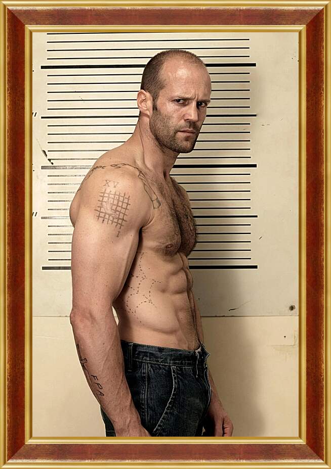 Картина в раме - Джейсон Стэтхэм. Jason Statham