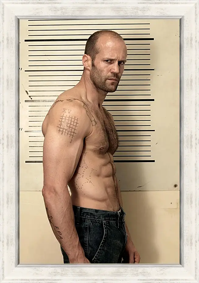 Картина в раме - Джейсон Стэтхэм. Jason Statham