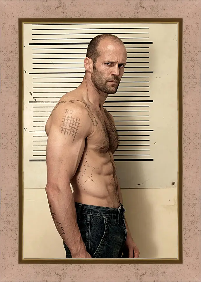 Картина в раме - Джейсон Стэтхэм. Jason Statham