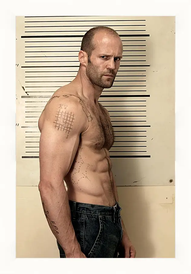 Картина в раме - Джейсон Стэтхэм. Jason Statham