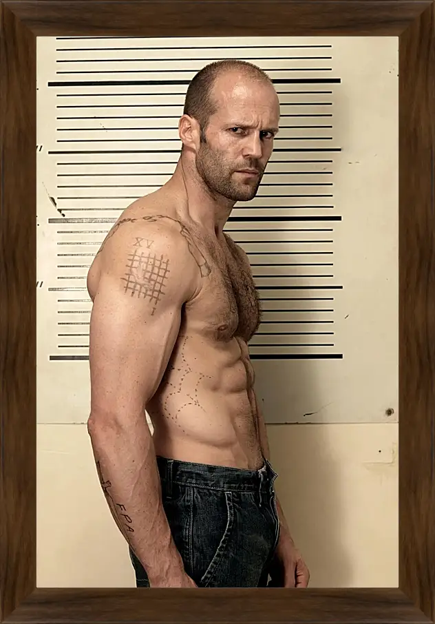 Картина в раме - Джейсон Стэтхэм. Jason Statham