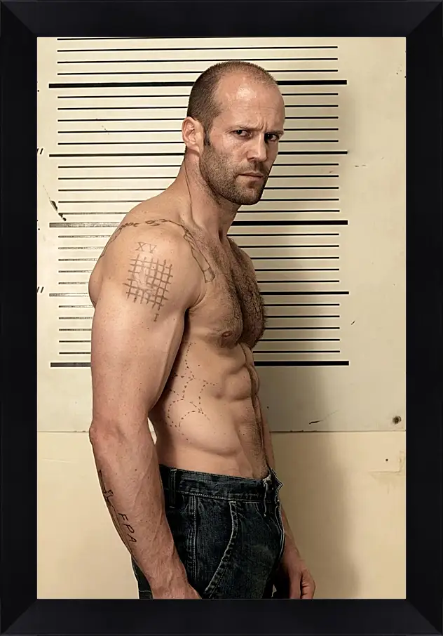 Картина в раме - Джейсон Стэтхэм. Jason Statham