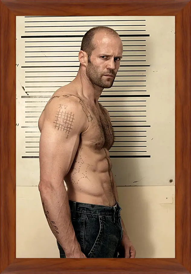 Картина в раме - Джейсон Стэтхэм. Jason Statham