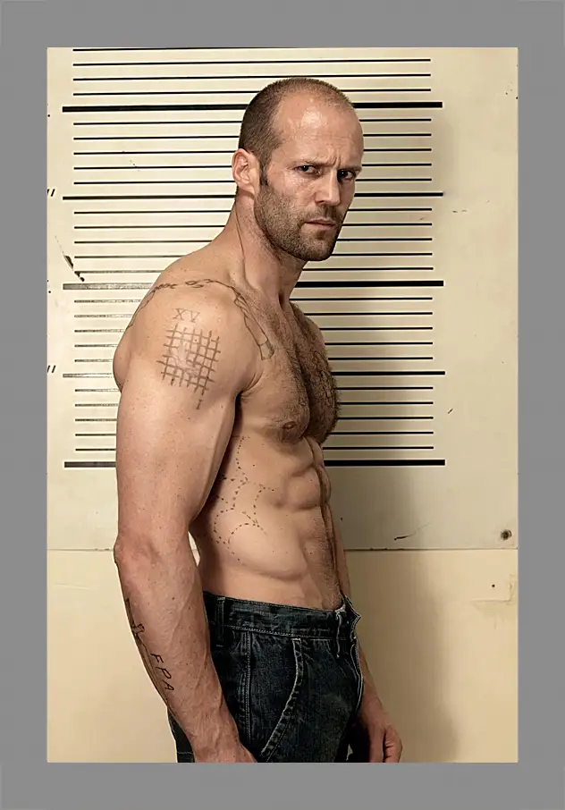 Картина в раме - Джейсон Стэтхэм. Jason Statham