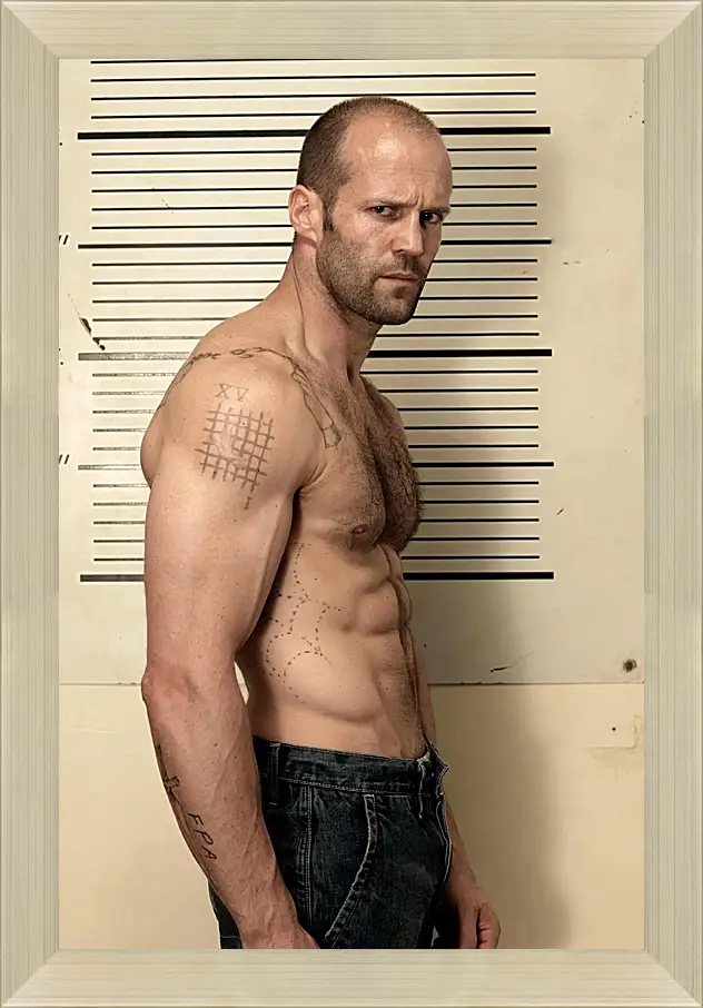 Картина в раме - Джейсон Стэтхэм. Jason Statham