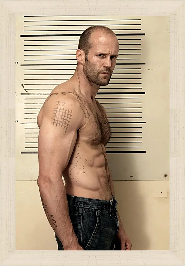 Картина в раме - Джейсон Стэтхэм. Jason Statham