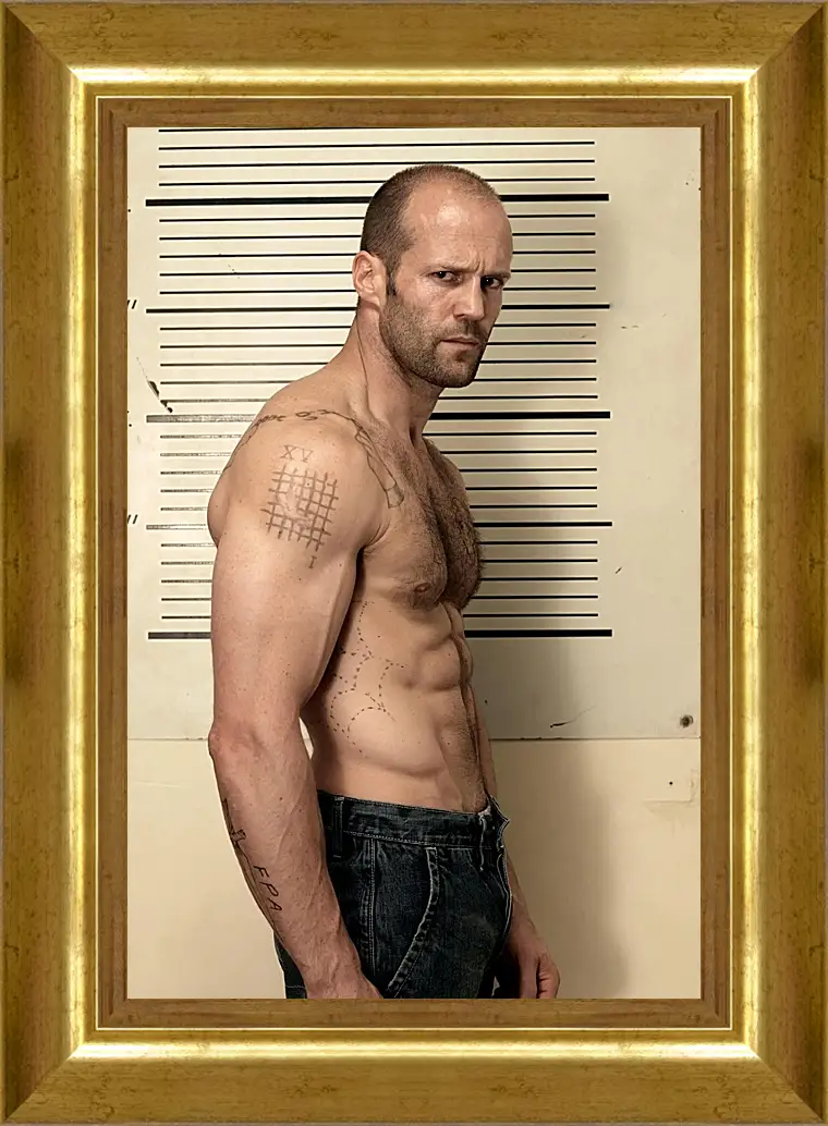 Картина в раме - Джейсон Стэтхэм. Jason Statham