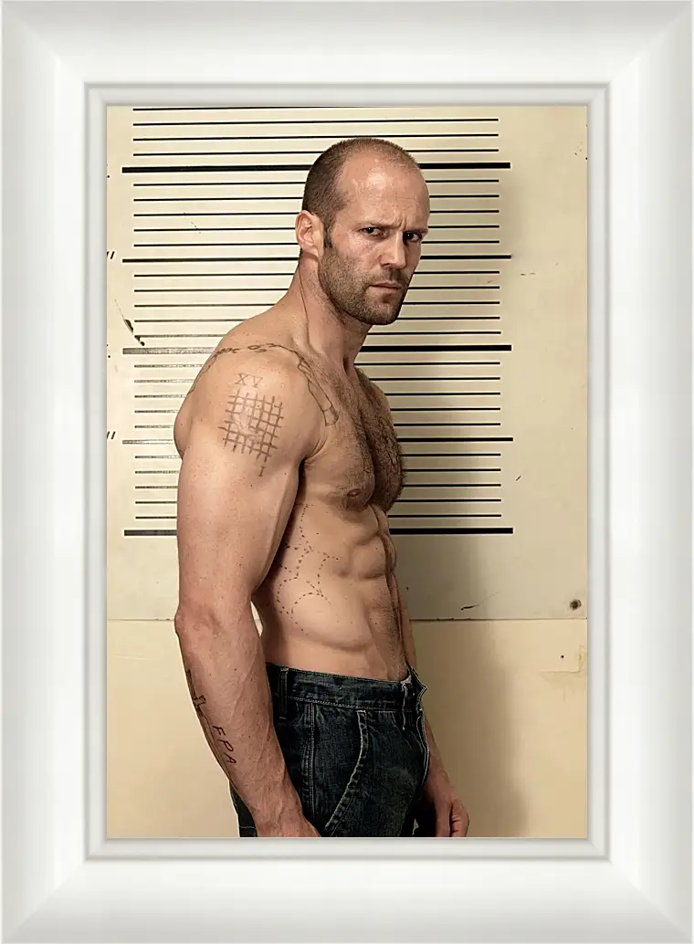 Картина в раме - Джейсон Стэтхэм. Jason Statham