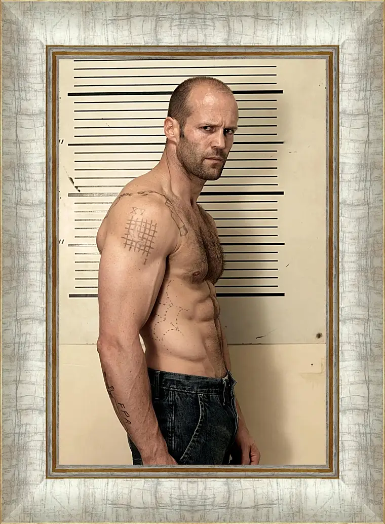 Картина в раме - Джейсон Стэтхэм. Jason Statham